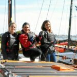 Les femmes et les enfant à bord